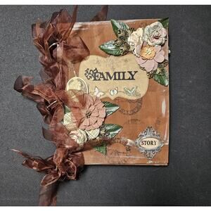 Craft Scrapbook - Family Journal - Never Used